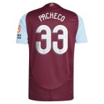 aston villa adidas home authentic shirt 2024-25 with pacheco 33 cup printing Collection | Aston Villa Shirts and Official Gear
