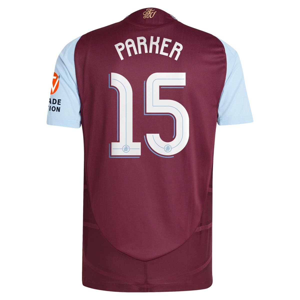 aston villa adidas home authentic shirt 2024-25 with parker 15 cup printing Collection | Aston Villa Shirts and Official Gear