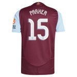 aston villa adidas home authentic shirt 2024-25 with parker 15 cup printing Collection | Aston Villa Shirts and Official Gear