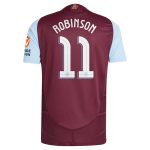 aston villa adidas home authentic shirt 2024-25 with robinson 11 cup printing Collection | Aston Villa Shirts and Official Gear