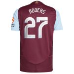 aston villa adidas home authentic shirt 2024-25 with rogers 27 cup printing Collection | Aston Villa Shirts and Official Gear
