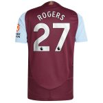 aston villa adidas home authentic shirt 2024-25 with rogers 27 printing Collection | Aston Villa Shirts and Official Gear
