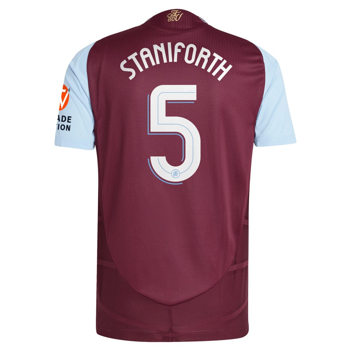 aston villa adidas home authentic shirt 2024-25 with staniforth 5 cup printing Collection | Aston Villa Shirts and Official Gear