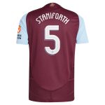 aston villa adidas home authentic shirt 2024-25 with staniforth 5 cup printing Collection | Aston Villa Shirts and Official Gear