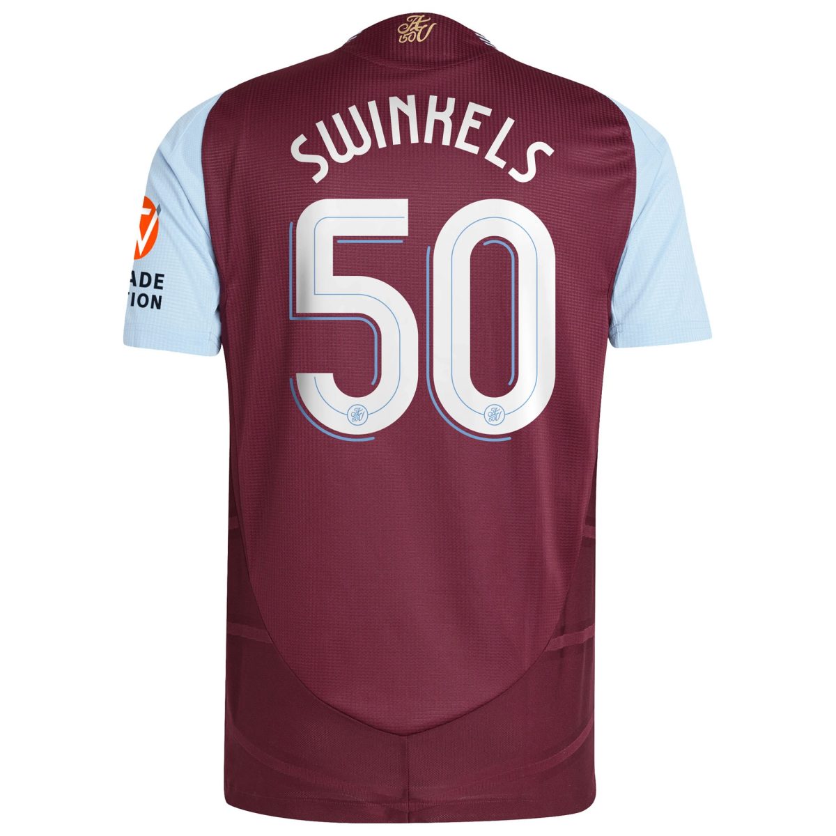aston villa adidas home authentic shirt 2024-25 with swinkels 50 cup printing Collection | Aston Villa Shirts and Official Gear