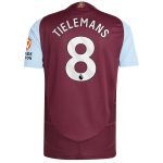 aston villa adidas home authentic shirt 2024-25 with tielemans 8 printing Collection | Aston Villa Shirts and Official Gear