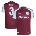 aston villa adidas home authentic shirt 2024-25 with tomás 3 cup printing Collection | Aston Villa Shirts and Official Gear