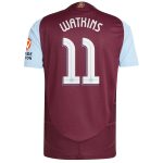 aston villa adidas home authentic shirt 2024-25 with watkins 11 cup printing Collection | Aston Villa Shirts and Official Gear