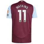 aston villa adidas home authentic shirt 2024-25 with watkins 11 printing Collection | Aston Villa Shirts and Official Gear