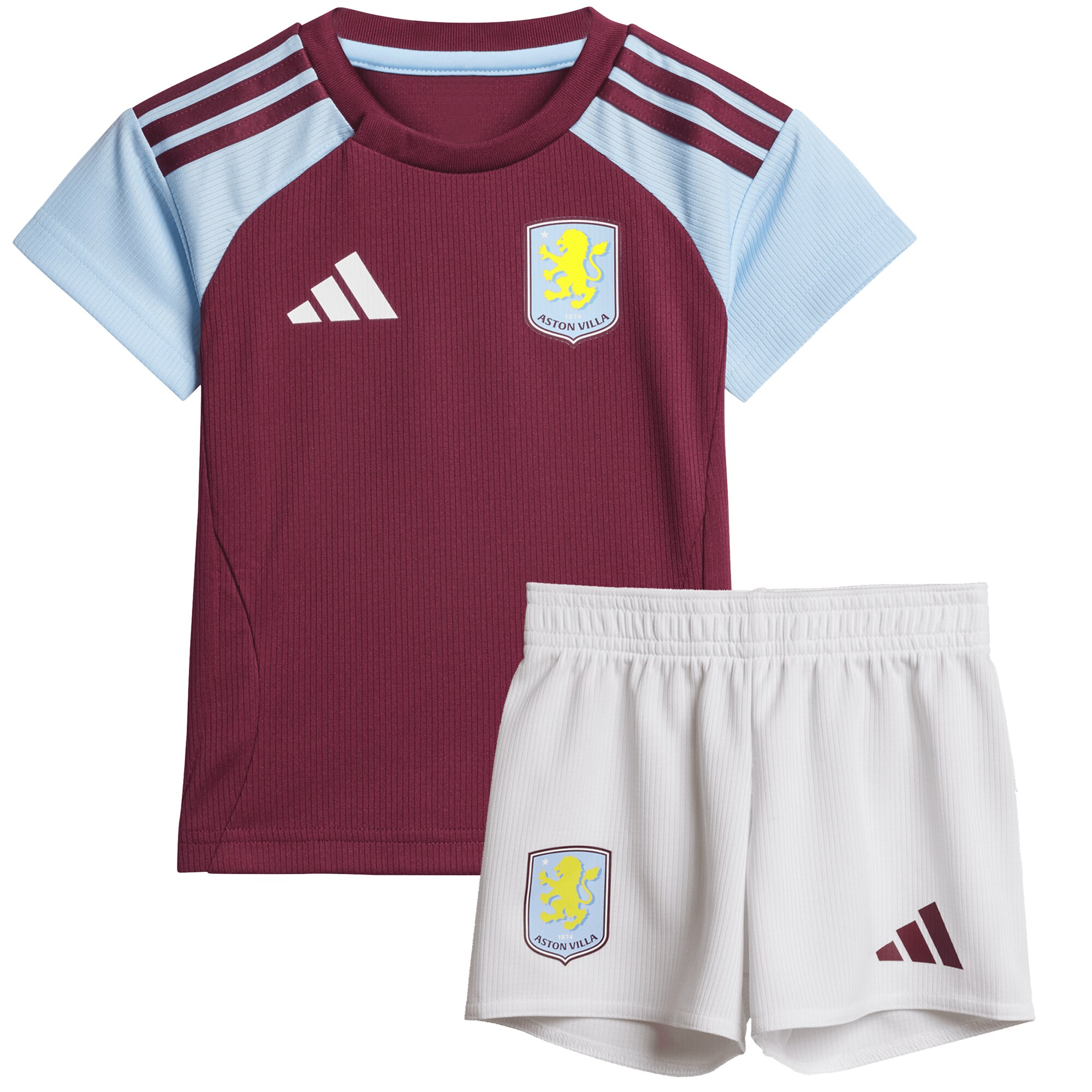 aston villa adidas home baby kit 2024-25 with custom printing Collection | Aston Villa Shirts and Official Gear