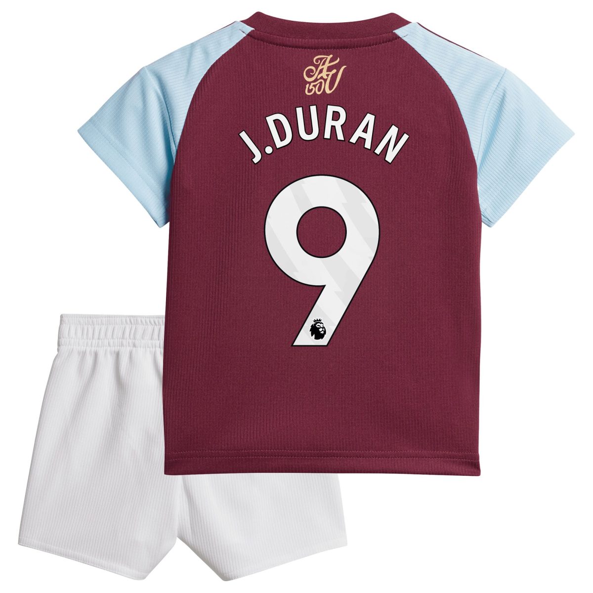 aston villa adidas home baby kit 2024-25 with j.duran 9 printing Collection | Aston Villa Shirts and Official Gear
