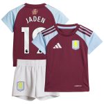 aston villa adidas home baby kit 2024-25 with jaden 19 printing Collection | Aston Villa Shirts and Official Gear