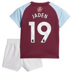 aston villa adidas home baby kit 2024-25 with jaden 19 printing Collection | Aston Villa Shirts and Official Gear