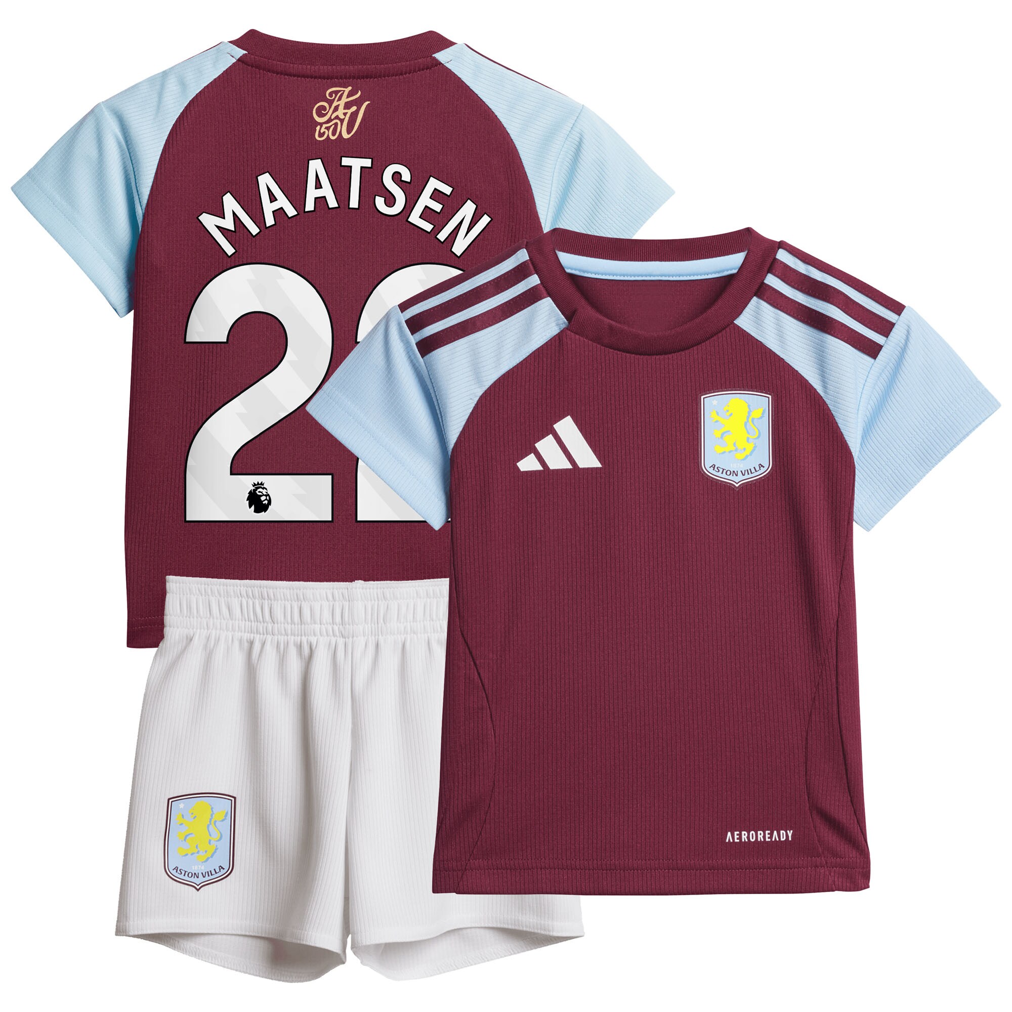 aston villa adidas home baby kit 2024-25 with maatsen 22 printing Collection | Aston Villa Shirts and Official Gear