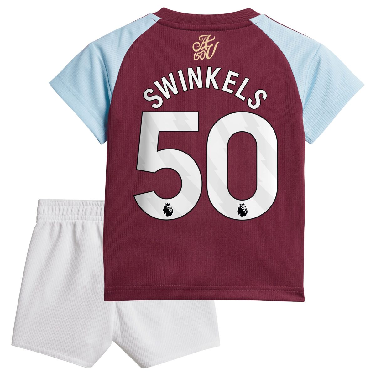 aston villa adidas home baby kit 2024-25 with swinkels 50 printing Collection | Aston Villa Shirts and Official Gear
