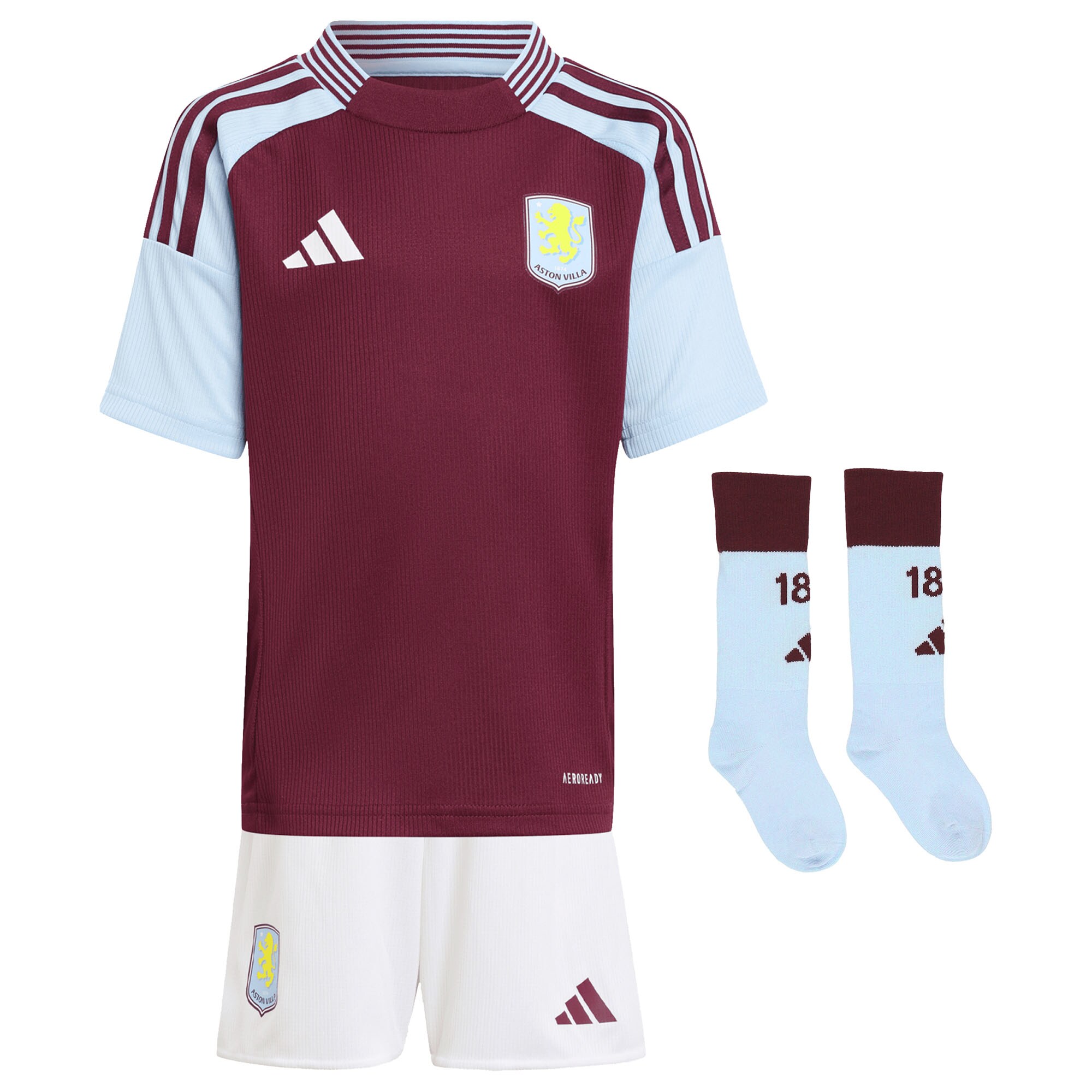 aston villa adidas home mini kit 2024-25 with bogarde 26 printing Collection | Aston Villa Shirts and Official Gear