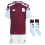 aston villa adidas home mini kit 2024-25 with custom printing Collection | Aston Villa Shirts and Official Gear