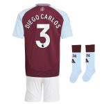 aston villa adidas home mini kit 2024-25 with diego carlos 3 printing Collection | Aston Villa Shirts and Official Gear
