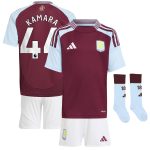 aston villa adidas home mini kit 2024-25 with kamara 44 printing Collection | Aston Villa Shirts and Official Gear