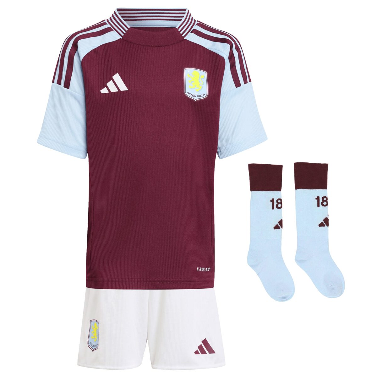 aston villa adidas home mini kit 2024-25 with watkins 11 printing Collection | Aston Villa Shirts and Official Gear