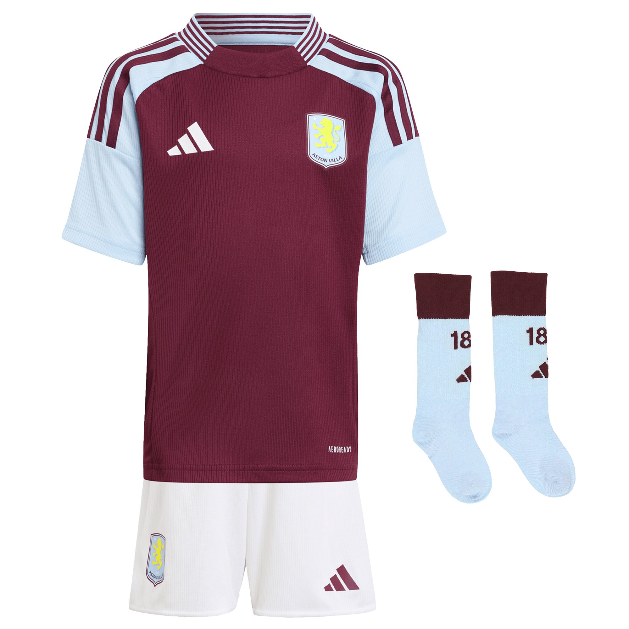 aston villa adidas home mini kit 2024-25 with watkins 11 printing Collection | Aston Villa Shirts and Official Gear