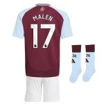 aston villa adidas home mini kit 2024-26 with malen 17 printing Collection | Aston Villa Shirts and Official Gear