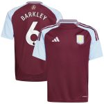 aston villa adidas home shirt 2024-25 – kids with barkley 6 printing Collection | Aston Villa Shirts and Official Gear