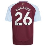 aston villa adidas home shirt 2024-25 – kids with bogarde 26 printing Collection | Aston Villa Shirts and Official Gear