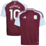 aston villa adidas home shirt 2024-25 – kids with buendia 10 printing Collection | Aston Villa Shirts and Official Gear