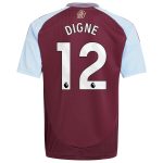 aston villa adidas home shirt 2024-25 – kids with digne 12 printing Collection | Aston Villa Shirts and Official Gear