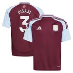 aston villa adidas home shirt 2024-25 – kids with disasi 3 printing Collection | Aston Villa Shirts and Official Gear