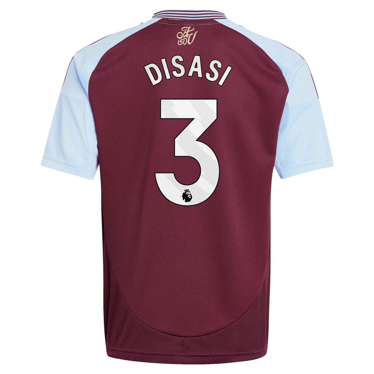 aston villa adidas home shirt 2024-25 – kids with disasi 3 printing Collection | Aston Villa Shirts and Official Gear