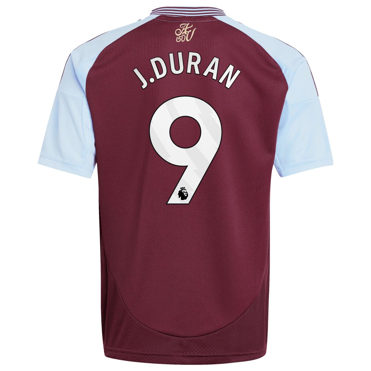 aston villa adidas home shirt 2024-25 – kids with j.duran 9 printing Collection | Aston Villa Shirts and Official Gear
