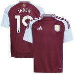 aston villa adidas home shirt 2024-25 – kids with jaden 19 printing Collection | Aston Villa Shirts and Official Gear
