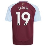 aston villa adidas home shirt 2024-25 – kids with jaden 19 printing Collection | Aston Villa Shirts and Official Gear