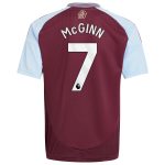 aston villa adidas home shirt 2024-25 – kids with john mcginn 7 printing Collection | Aston Villa Shirts and Official Gear