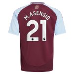 aston villa adidas home shirt 2024-25 – kids with m.asensio 21 printing Collection | Aston Villa Shirts and Official Gear