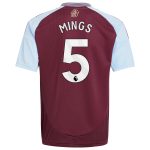 aston villa adidas home shirt 2024-25 – kids with mings 5 printing Collection | Aston Villa Shirts and Official Gear