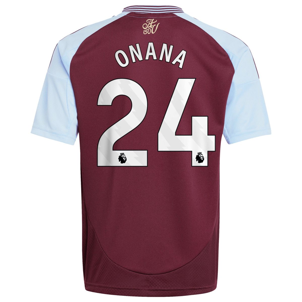 aston villa adidas home shirt 2024-25 – kids with onana 24 printing Collection | Aston Villa Shirts and Official Gear
