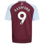 aston villa adidas home shirt 2024-25 – kids with rashford 9 printing Collection | Aston Villa Shirts and Official Gear
