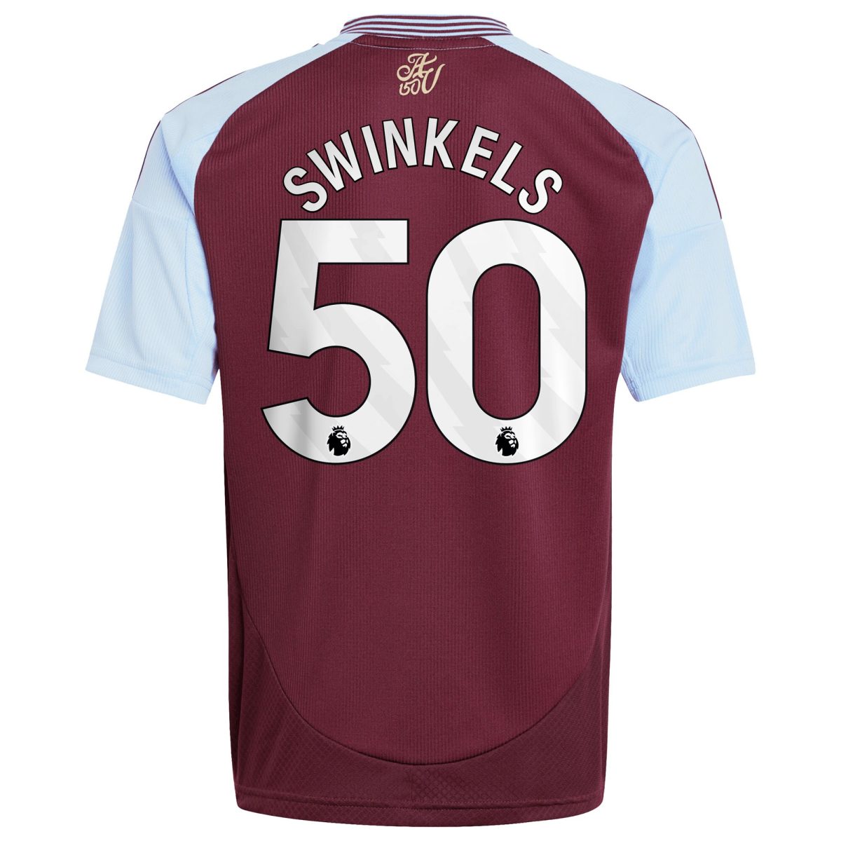 aston villa adidas home shirt 2024-25 – kids with swinkels 50 printing Collection | Aston Villa Shirts and Official Gear