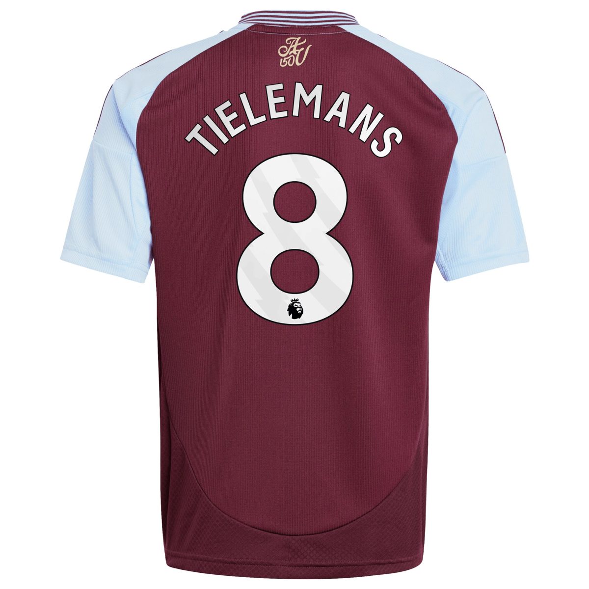 aston villa adidas home shirt 2024-25 – kids with tielemans 8 printing Collection | Aston Villa Shirts and Official Gear