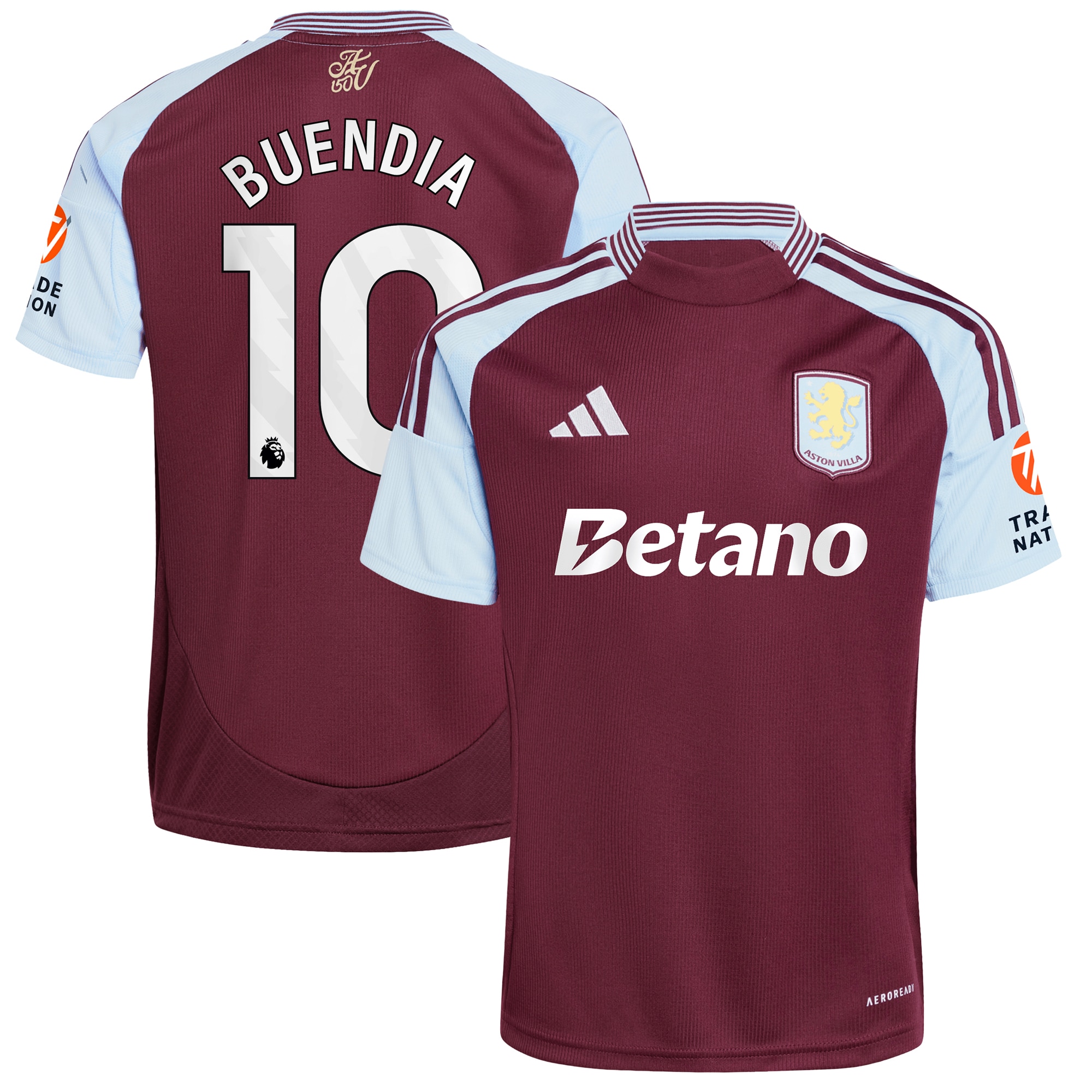 aston villa adidas home shirt 2024-25 with buendia 10 printing Collection | Aston Villa Shirts and Official Gear