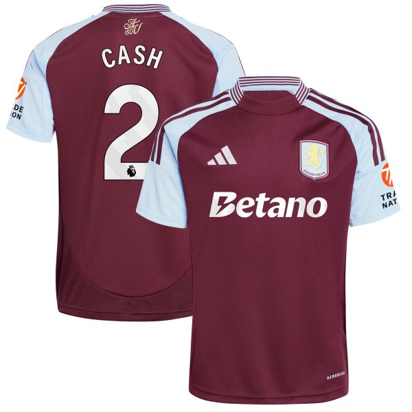 aston villa adidas home shirt 2024-25 with cash 2 printing Collection | Aston Villa Shirts and Official Gear