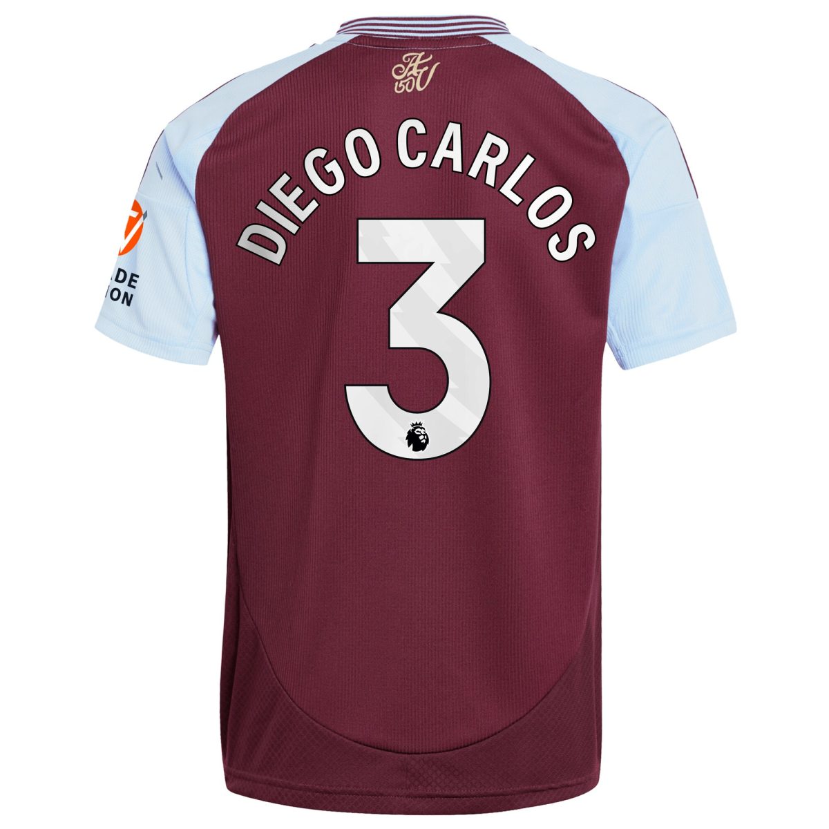 aston villa adidas home shirt 2024-25 with diego carlos 3 printing Collection | Aston Villa Shirts and Official Gear