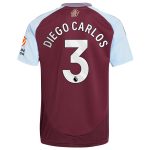 aston villa adidas home shirt 2024-25 with diego carlos 3 printing Collection | Aston Villa Shirts and Official Gear
