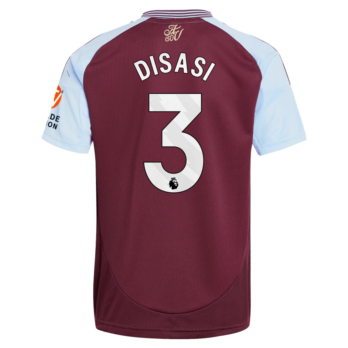 aston villa adidas home shirt 2024-25 with disasi 3 printing Collection | Aston Villa Shirts and Official Gear