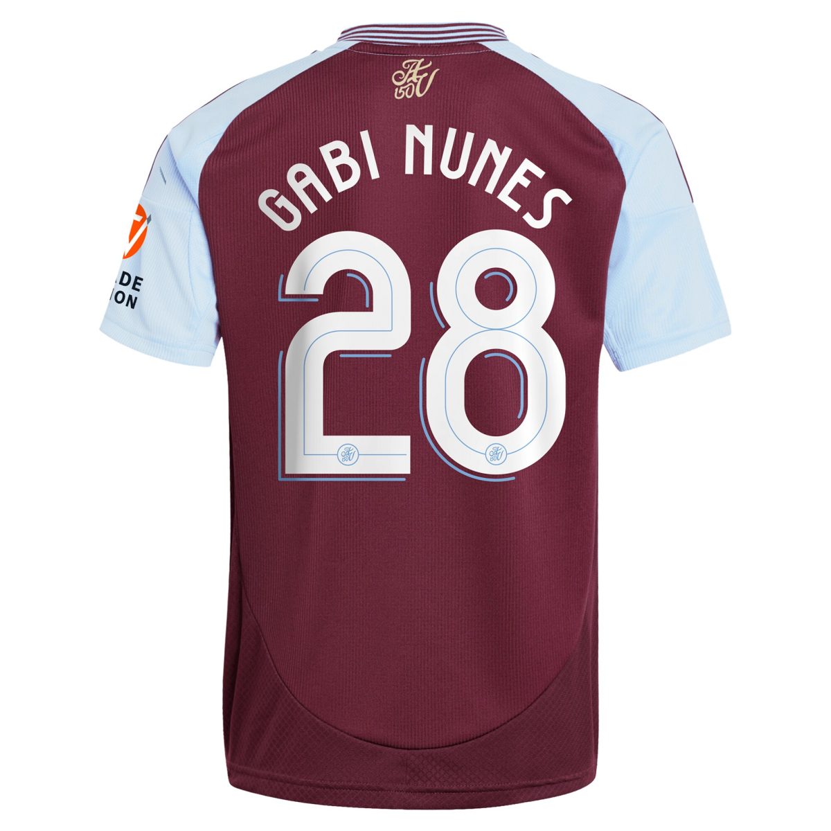 aston villa adidas home shirt 2024-25 with gabi nunes 28 cup printing Collection | Aston Villa Shirts and Official Gear