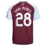 aston villa adidas home shirt 2024-25 with gabi nunes 28 cup printing Collection | Aston Villa Shirts and Official Gear