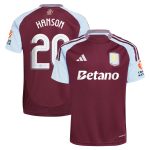 aston villa adidas home shirt 2024-25 with hanson 20 cup printing Collection | Aston Villa Shirts and Official Gear
